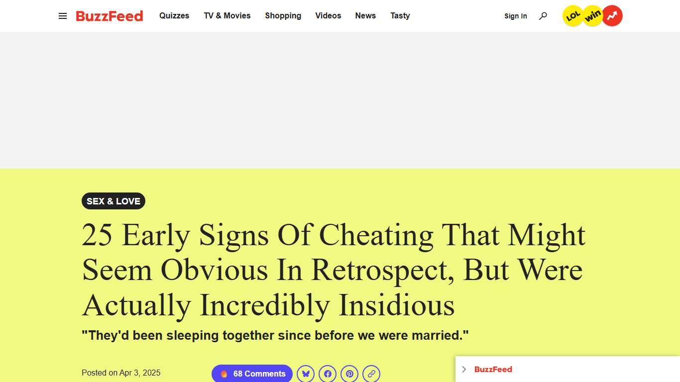 25 Early Signs That Your Partner Could Be Cheating